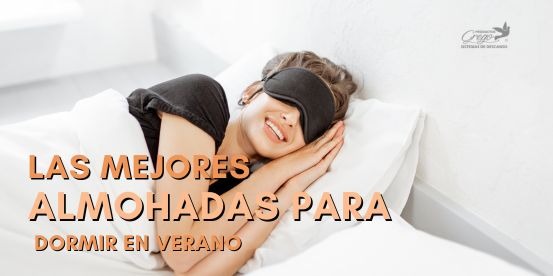 Las mejores almohadas para dormir en verano.
