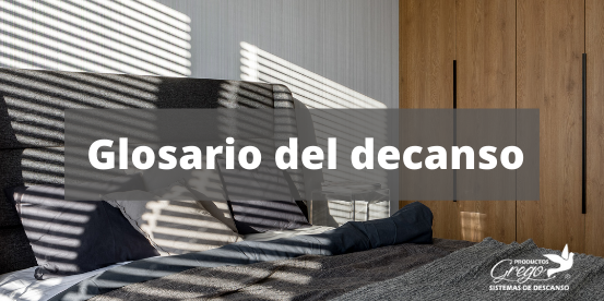 Glosario del descanso