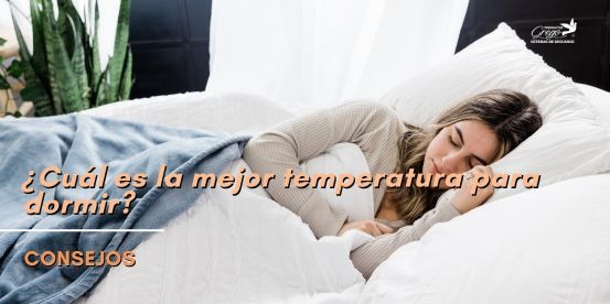 ¿Cuál es la mejor temperatura para dormir?
